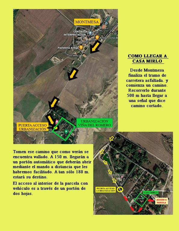 Casa Mirlo Villa Montmesa Eksteriør billede